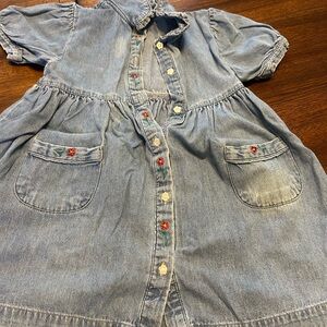 Kids McDonald's Corp y2k denim dress